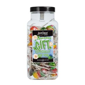 Yorkshire Gift Assorted Wrapped Lollies 70 Per Jar