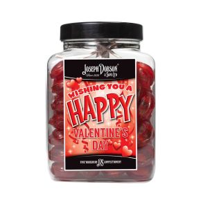 Valentine's 50 Lollies Per Medium Jar