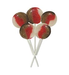 Cherry Cola 5 Lollies Per Bag