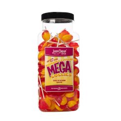 Rhubarb & Custard 90 Lollies Per Jar