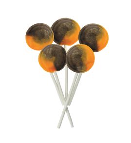 Chocolate Orange 5 Lollies Per Bag