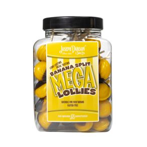 Banana Split 50 Lollies Per Jar