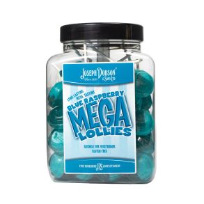 Blue Raspberry 50 Lollies Per Jar
