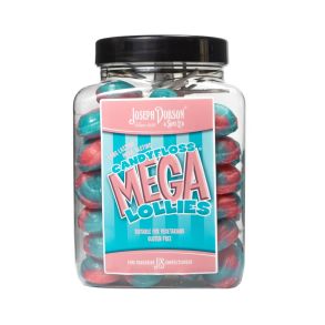 Candy Floss 50 Lollies Per Jar