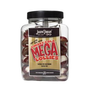 Cherry Cola 50 Lollies Per Jar
