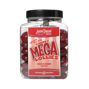 Cherry 50 Lollies Per Jar