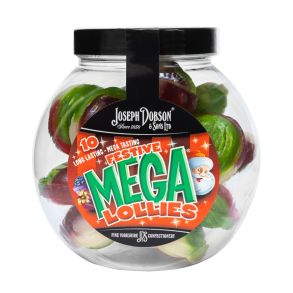 Christmas 10 Lollies Per Jar