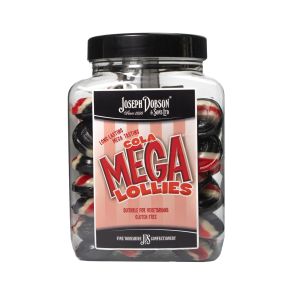 Cola 50 Lollies Per Jar