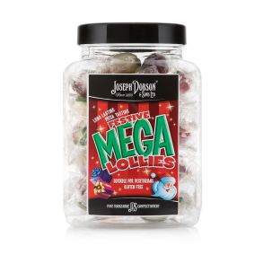 Christmas (Festive) Wrapped Lollies 40 Per Jar