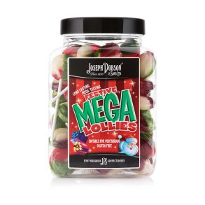 Christmas (Festive) Lollies 50 Per Medium Jar