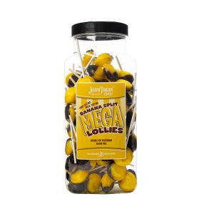 Banana Split 90 Lollies Per Jar