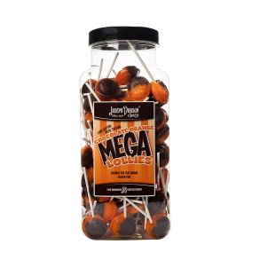 Chocolate Orange 90 Lollies Per Jar