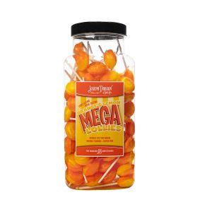 Orange & Lemon 90 Lollies Per Jar