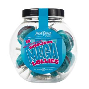 Bubblegum 10 Lollies Per Jar