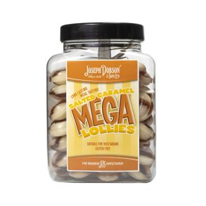 Salted Caramel 50 Lollies Per Jar