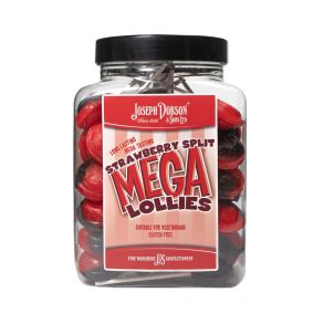 Strawberry Split 50 Lollies Per Jar