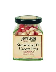 Strawberry & Cream Pips 180g Glass Jar